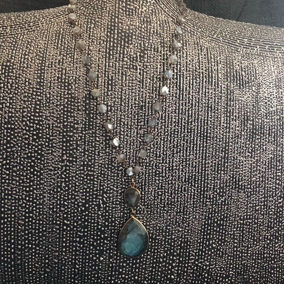 Pear drop Necklace - Rachel Reinhardt - Picture 3 of 3